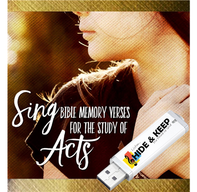 Acts: Bible Memory Teaching USB drive