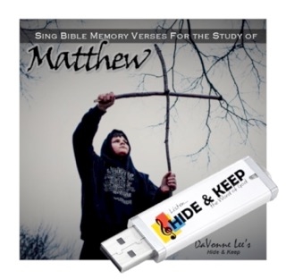 Matthew: Bible Memory Teaching USB drive